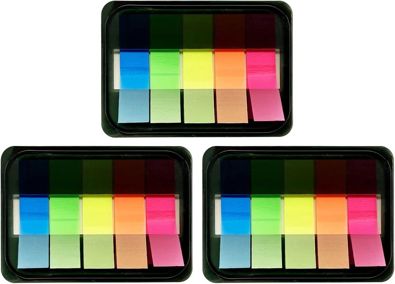 XLSFPY 300PCS Sticky Index Tabs, Transparent Sticky Page Markers Notes, Book Markers, Sticky Note Tabs, Page Tabs, Label Stickers, Small Pop Up Post Tabs Flags Stickers - Image 2